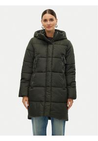 Vero Moda Płaszcz zimowy Nova 10311653 Szary Regular Fit. Kolor: szary. Materiał: syntetyk. Sezon: zima