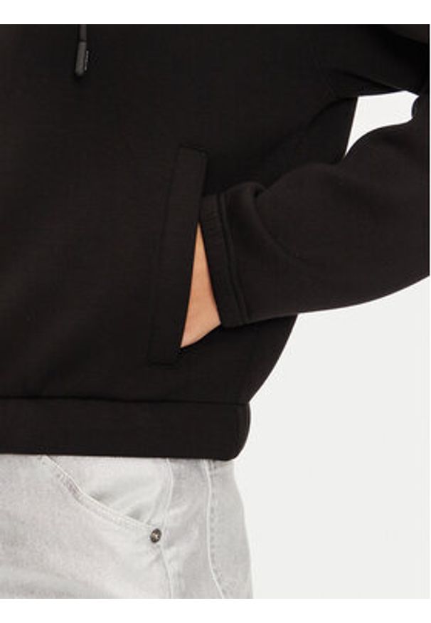 Guess Bluza V4BQ14 K7UW2 Czarny Regular Fit. Kolor: czarny. Materiał: wiskoza