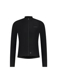 SHIMANO - Koszulka z długim rękawem ELEMENT, czarna. Kolor: czarny. Materiał: tkanina. Długość rękawa: długi rękaw. Długość: długie. Sezon: zima. Sport: kolarstwo #1