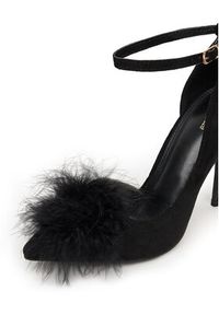 DeeZee Szpilki HT92831-126 Czarny. Kolor: czarny. Materiał: skóra. Obcas: na szpilce #4