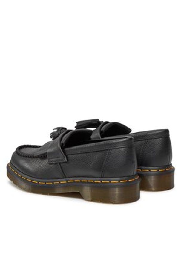 Dr. Martens Loafersy Adrian 22760001 Czarny. Kolor: czarny. Materiał: skóra