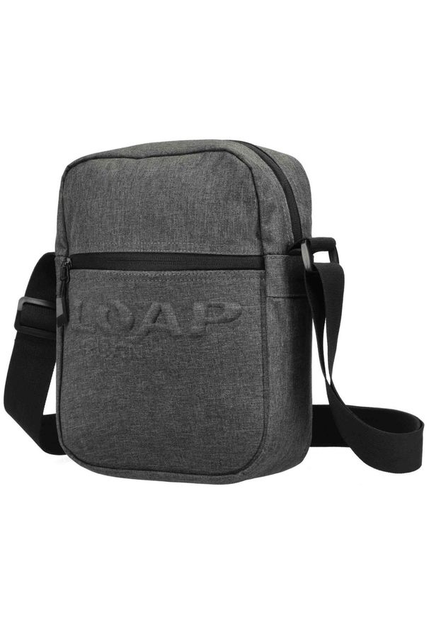 YOURGLOVES - Loap Transpec szara torba na ramię. Kolor: szary