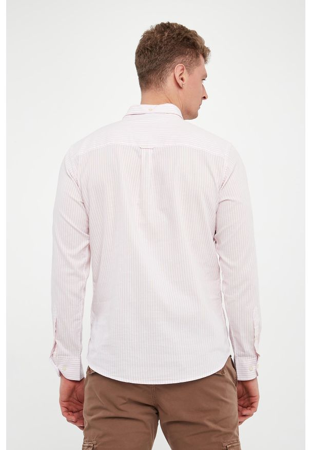 Aeronautica Militare - Koszula męska w paski AERONAUTICA MILITARE. Wzór: paski