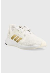 Adidas - adidas buty treningowe Edge Lux 5 kolor biały. Kolor: biały. Materiał: materiał, guma. Szerokość cholewki: normalna #5