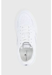 MOA Concept Buty skórzane kolor biały na płaskiej podeszwie. Zapięcie: sznurówki. Kolor: biały. Materiał: skóra. Obcas: na płaskiej podeszwie #3
