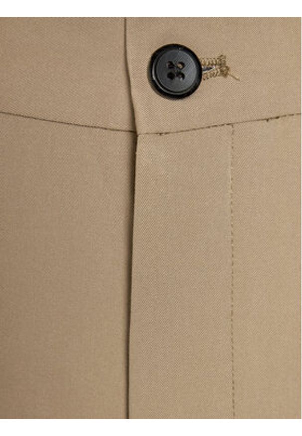 Lindbergh Chinosy 30-006900 Beżowy Slim Fit. Kolor: beżowy. Materiał: syntetyk