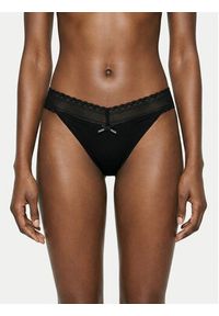 Hugo - HUGO Komplet stringów 50557221 Czarny. Kolor: czarny. Materiał: bawełna #2