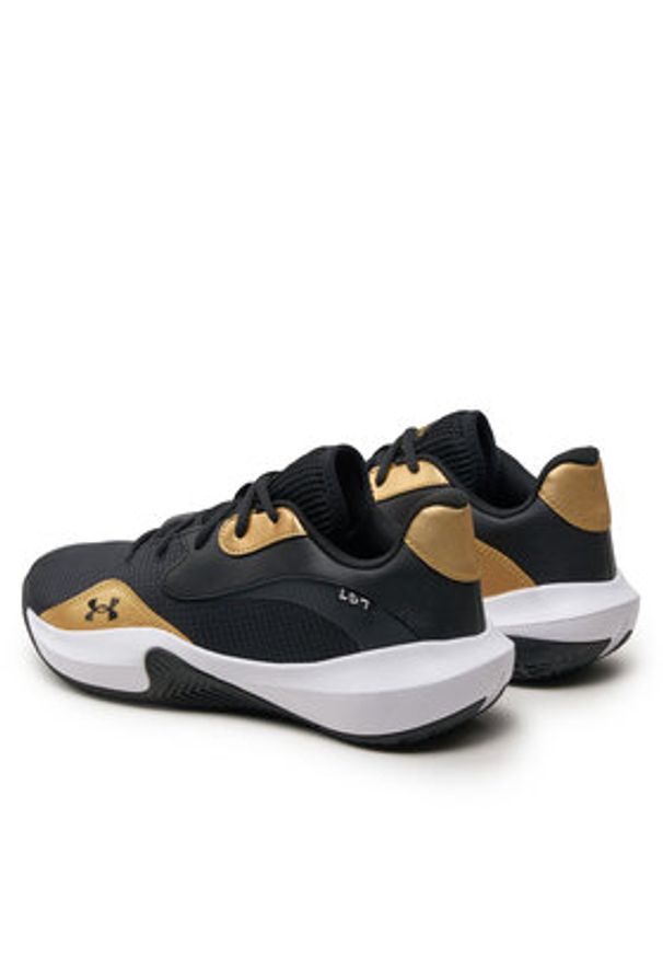 Under Armour Buty do koszykówki UA Lockdown 7 Low 3027646 Czarny. Kolor: czarny. Materiał: materiał. Sport: koszykówka