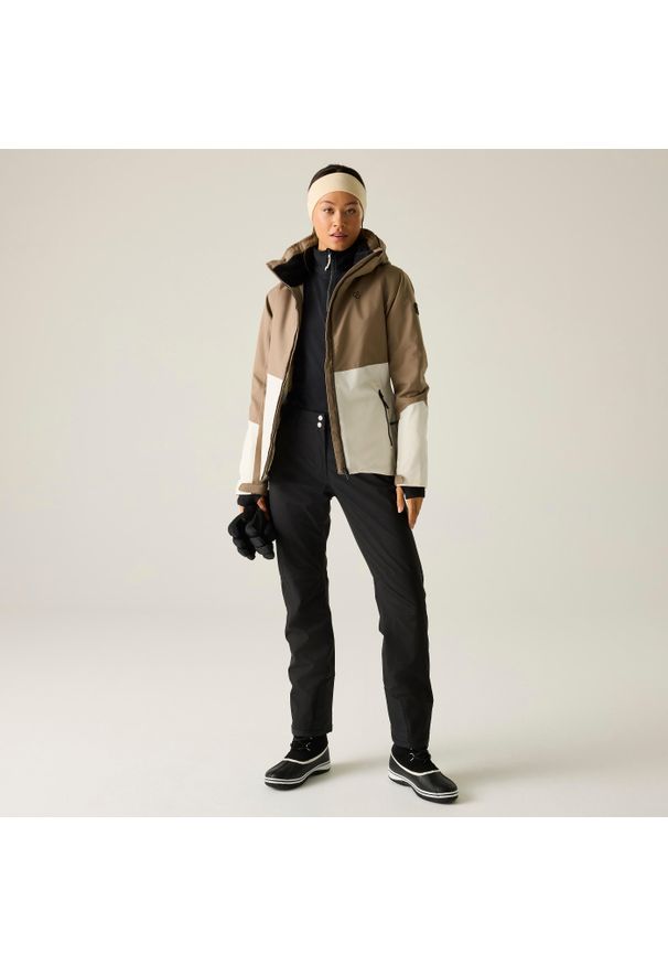 DARE 2B - Damska wodoodporna kurtka narciarska Flurry II. Kolor: różowy. Materiał: materiał. Sezon: zima. Sport: narciarstwo