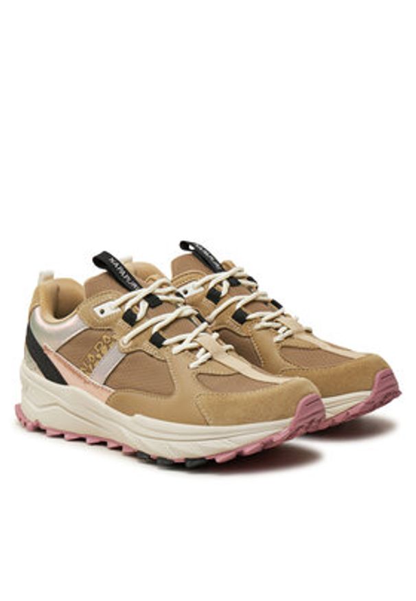 Napapijri Sneakersy NP0A4IKN Beżowy. Kolor: beżowy. Materiał: materiał