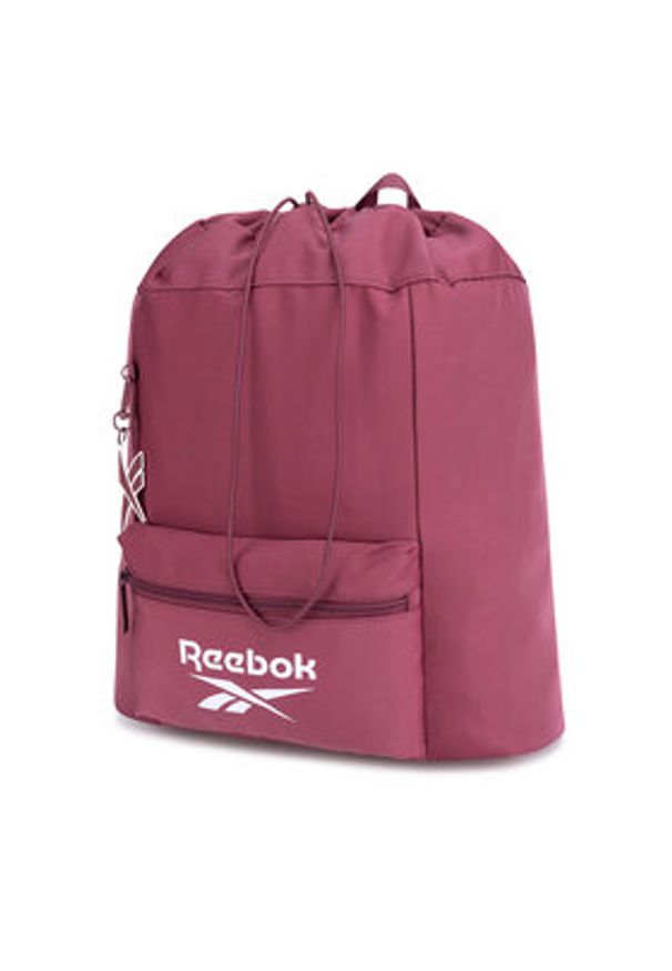 Reebok Plecak RBK-037-CCC-05 Bordowy. Kolor: czerwony. Materiał: materiał, poliester