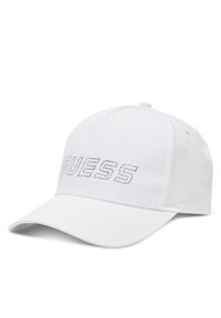 Czapka z daszkiem Guess. Kolor: biały #1
