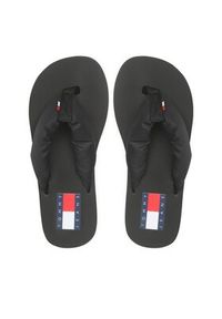 Tommy Jeans Japonki Flag Eva Beach Sandal EN0EN02111 Czarny. Kolor: czarny. Materiał: materiał #2