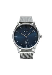 BOSS - Boss Zegarek 1570160 Srebrny. Kolor: srebrny