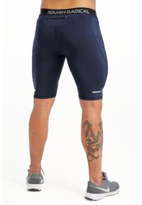 ROUGH RADICAL - Spodenki fitness męskie Rough Radical Tight Shorts. Kolor: niebieski. Sport: fitness