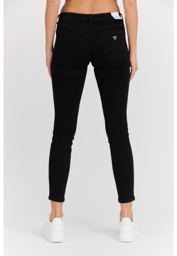 Guess - GUESS Czarne damskie jeansy Annette, Rozmiar 29. Kolor: czarny