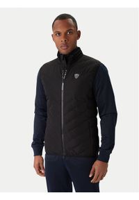 EA7 Emporio Armani Kamizelka 8NPQ02 PNE1Z 1200 Czarny Regular Fit. Kolor: czarny. Materiał: syntetyk #1