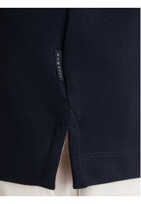 Bugatti Polo 8150-75031C Granatowy Regular Fit. Typ kołnierza: polo. Kolor: niebieski. Materiał: syntetyk #8