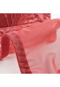 Intica - Zestaw bielizny koronkowej z figami regulowanymi Birga. Kolor: zielony. Materiał: koronka. Wzór: koronka #4