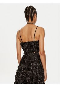 ROTATE Top Emili 112949100 Czarny Slim Fit. Kolor: czarny. Materiał: syntetyk #5