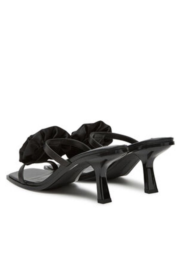 Karl Lagerfeld - KARL LAGERFELD Klapki Karmel KL33624 Czarny. Kolor: czarny. Materiał: skóra