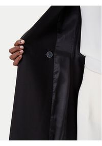 French Connection Płaszcz przejściowy 70ZAA Czarny Regular Fit. Kolor: czarny. Materiał: syntetyk #3
