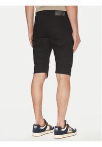 INDICODE Szorty jeansowe Kem 70-172 Czarny Slim Fit. Kolor: czarny. Materiał: bawełna #4