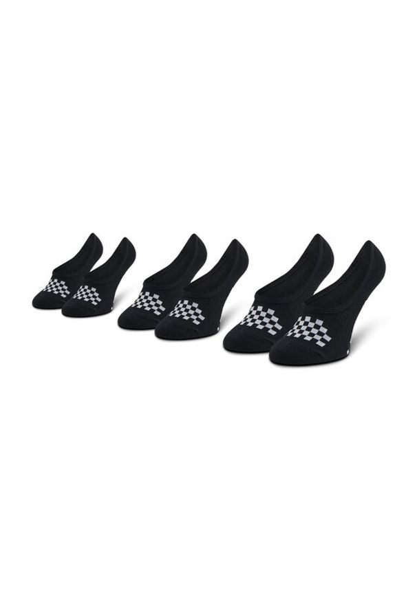 Vans Zestaw 3 par stopek dziecięcych Classic Canoodle VN0A48HCY281 Czarny. Kolor: czarny. Materiał: materiał