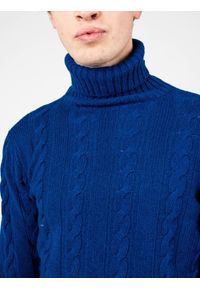 Xagon Man Sweter | A22081 K1 068G | Mężczyzna | Niebieski. Okazja: na co dzień. Typ kołnierza: golf. Kolor: niebieski. Materiał: wełna, akryl, poliamid. Styl: casual #3