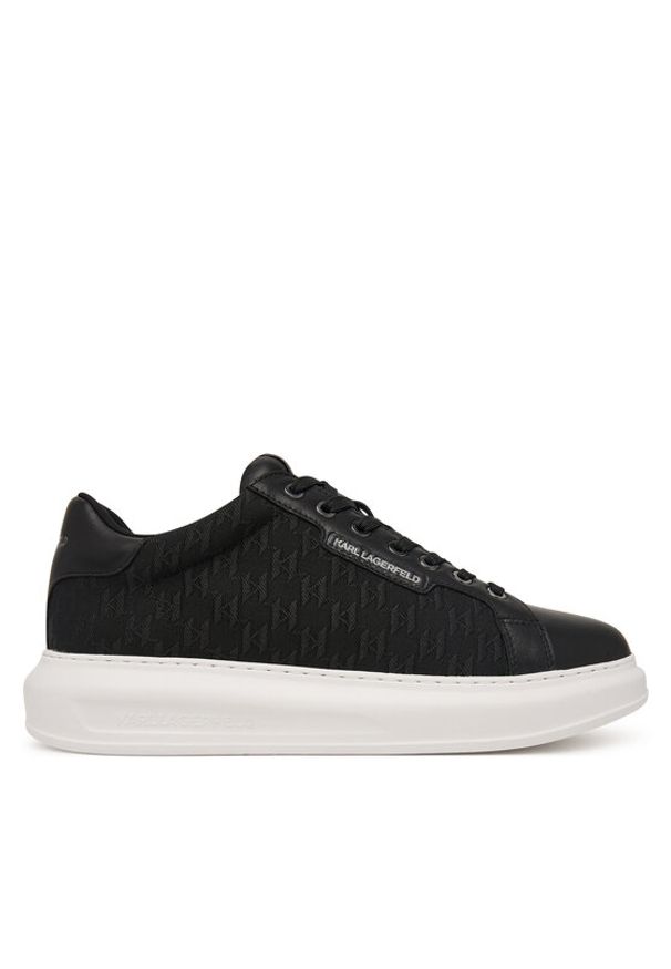 Karl Lagerfeld - KARL LAGERFELD Sneakersy KL52519J Czarny. Kolor: czarny. Materiał: materiał
