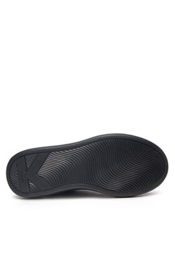 Karl Lagerfeld - KARL LAGERFELD Sneakersy KL62610H Czarny. Kolor: czarny. Materiał: skóra