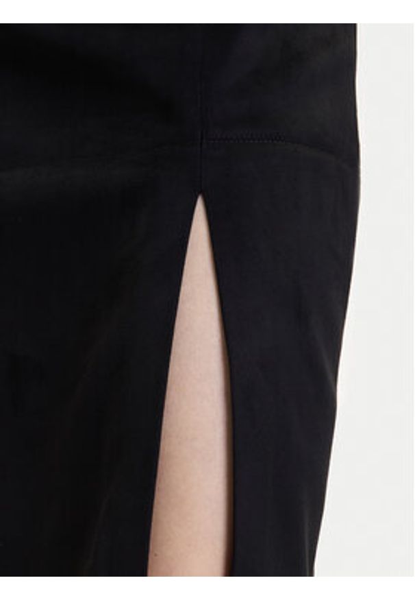only - ONLY Spódnica z imitacji skóry Loline 15357433 Czarny Regular Fit. Kolor: czarny. Materiał: skóra