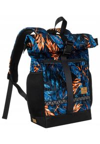Plecak turystyczny Peterson [DH] PTN PLEC-TUR print niebieski. Kolor: niebieski. Materiał: materiał. Wzór: nadruk #1