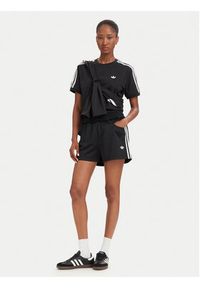 Adidas - adidas Szorty sportowe Firebird LG4323 Czarny Regular Fit. Kolor: czarny. Materiał: syntetyk #3