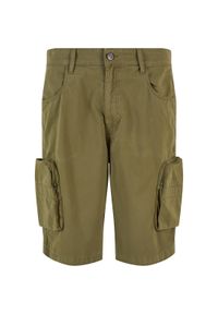 Krótka workowata cargo Urban Classics. Kolor: zielony. Materiał: bawełna. Długość: krótkie. Sezon: lato #1