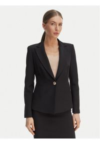 Rinascimento Marynarka CFC0128647003 Czarny Regular Fit. Kolor: czarny. Materiał: syntetyk #1