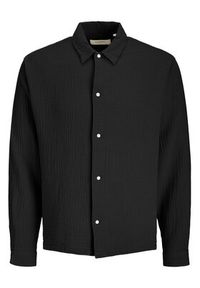 Jack & Jones Koszula Nantucket 12291804 Czarny Relaxed Fit. Kolor: czarny. Materiał: wiskoza #2