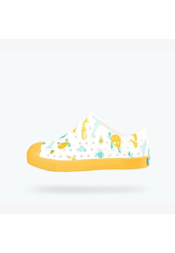 Native Shoes - Buty Miejskie Dziecięce Native Jefferson Print Junior. Okazja: na co dzień. Kolor: biały. Wzór: nadruk