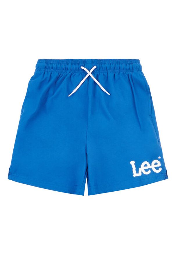 Lee Szorty kąpielowe Wobbly Graphic LEE0102 Niebieski. Kolor: niebieski. Materiał: syntetyk