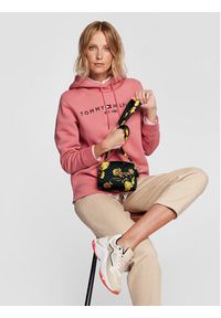 TOMMY HILFIGER - Tommy Hilfiger Torebka Th Flow Crossover Floral AW0AW14364 Czarny. Kolor: czarny