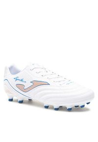 Joma Buty do piłki nożnej Aguila 2332 AGUS2332FG Biały. Kolor: biały. Materiał: skóra #3