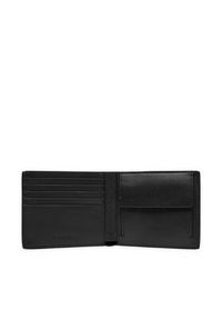 Calvin Klein Duży Portfel Męski Ck Sleek Bifold 5cc W/Coin K50K512691 Czarny. Kolor: czarny. Materiał: skóra