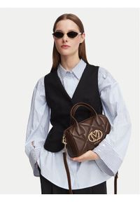 Love Moschino - LOVE MOSCHINO Torebka JC4034PP1PLC0300 Brązowy. Kolor: brązowy. Materiał: skórzane #1