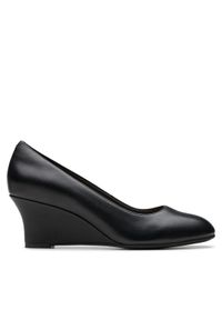 Clarks Półbuty Olivette Pearl 26180043 Czarny. Kolor: czarny. Materiał: skóra