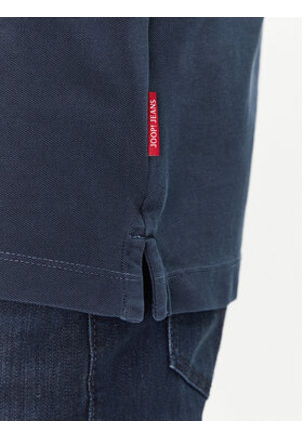 JOOP! Jeans Polo 15 JJJ-02Ambrosian 30045619 Granatowy Modern Fit. Typ kołnierza: polo. Kolor: niebieski. Materiał: bawełna
