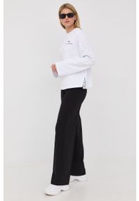 Chiara Ferragni bluza bawełniana damska kolor biały z aplikacją. Kolor: biały. Materiał: bawełna. Wzór: aplikacja #5