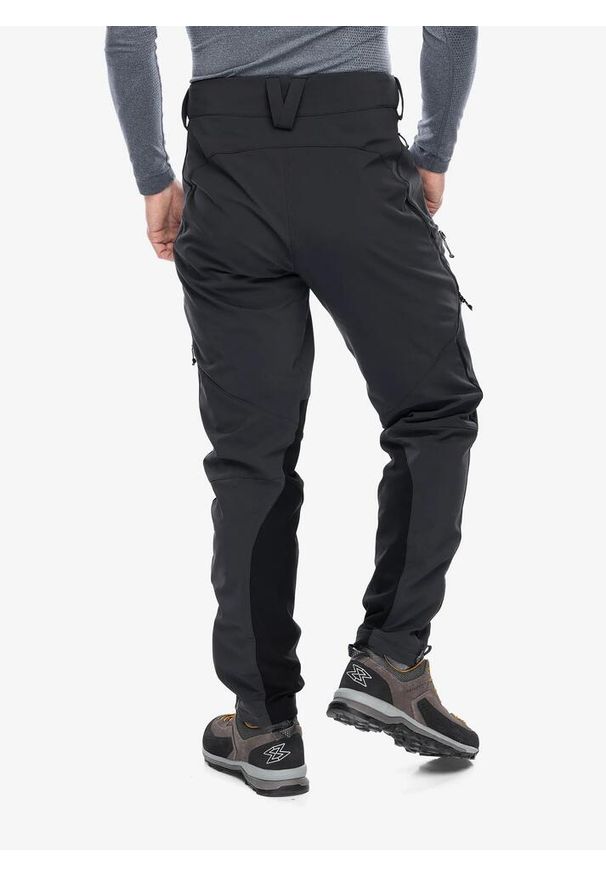 Spodnie softshell męskie Rab Torque Winter Pants. Kolor: czarny. Materiał: softshell