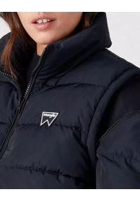 Wrangler - WRANGLER SHORT PUFFER DAMSKA KURTKA PRZEJŚCIOWA BLACK W4R9YJ100 112319249. Okazja: na co dzień. Materiał: jeans, poliester, puch. Sezon: wiosna, jesień. Styl: casual, elegancki #3