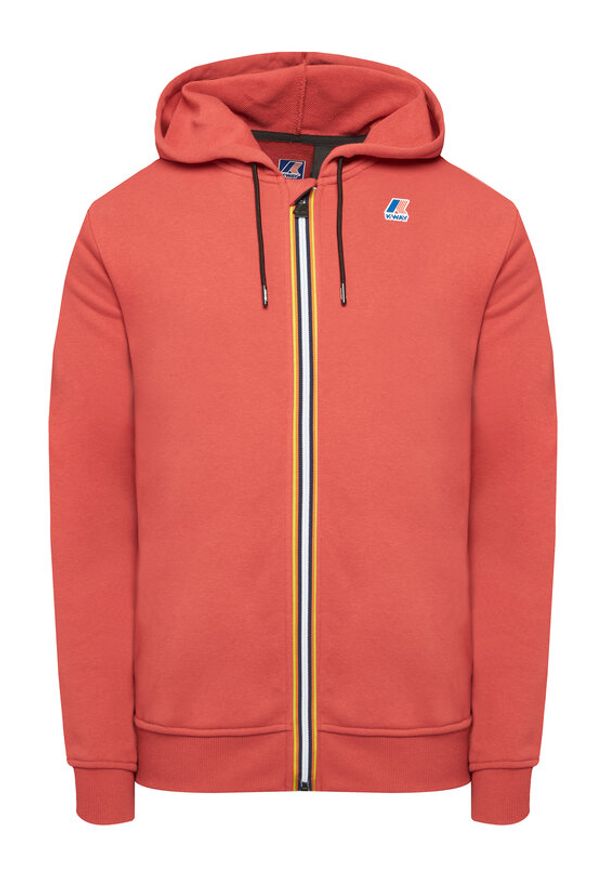 K-Way Bluza Arnel K4115ZW Czerwony Regular Fit. Kolor: czerwony. Materiał: bawełna