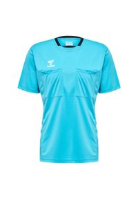 Koszulka Hummel hmlreferee chevron. Kolor: niebieski. Sport: piłka nożna #1